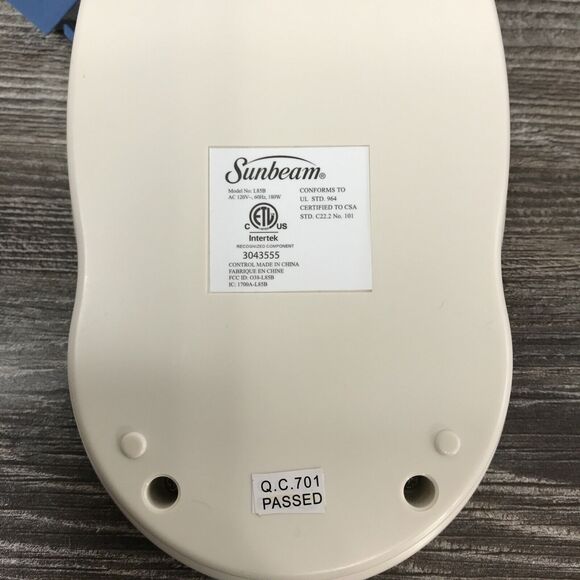 Sunbeam 6 Prong Adapter For Heated Mattress Pad Model L85B - Picture 7 of 7